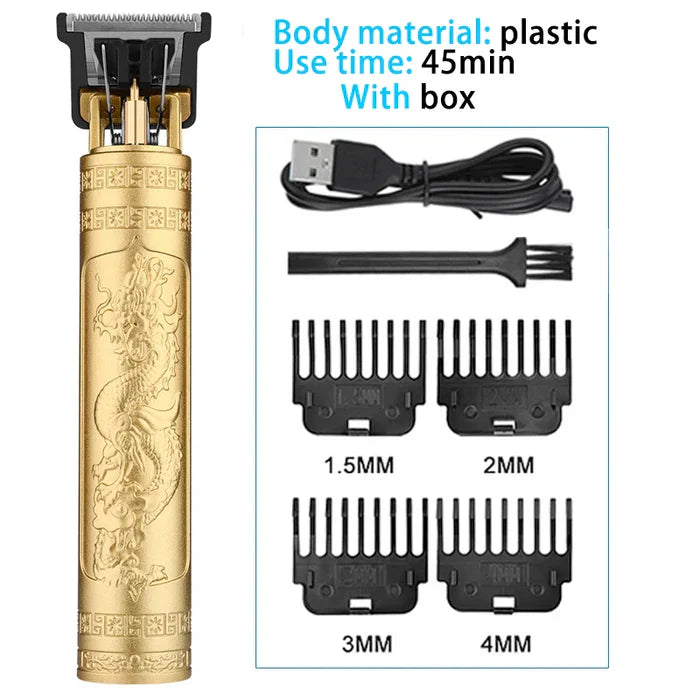 Original  T9 Hair Trimmer USB Rechargeable | Also For Under-Shaving